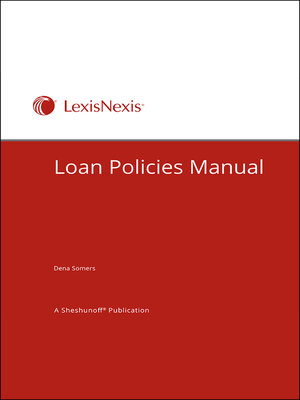 cover image of Loan Policies Manual